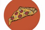 Векторная иллюстрация пицца