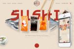 Сайт для суши кафе "BrezzaSushi"