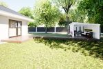 3D дизайн и визуализация прилегающей территории дома