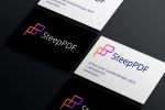 STEPPDF logo & brand identity & website