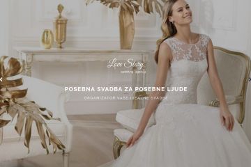 Сайт для сербского Wedding-агентства