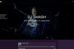 Лендинг для DJ Smash