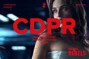 CDPR / Corporate website concept