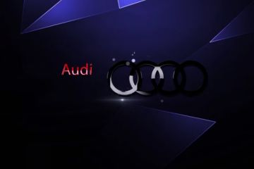 Заставка логотипа для бренда audi