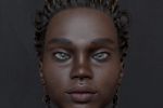 GirlBlack 3D Character 