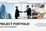 Project Portfolio Executive Summary Slides
