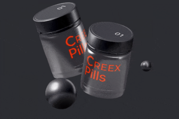 Pills 3D Render