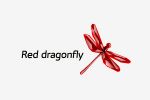 Red dragonfly  