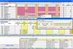 Объединение табелей раб. времени и объемов (Excel)
