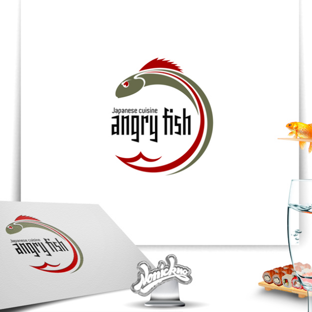 angry fish