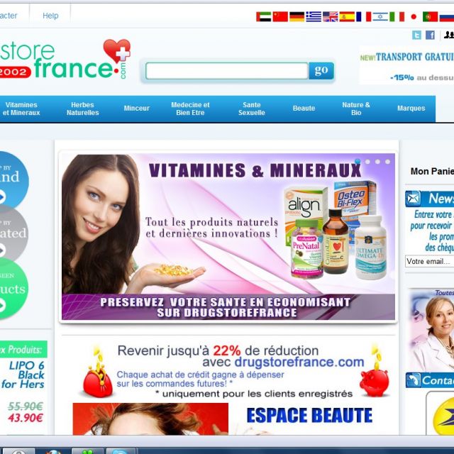 - "Drugstorefrance.com"