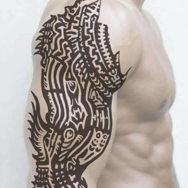 Tattoo Maori style   