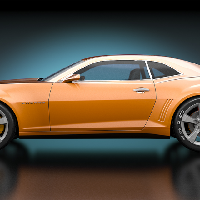 Car rendering