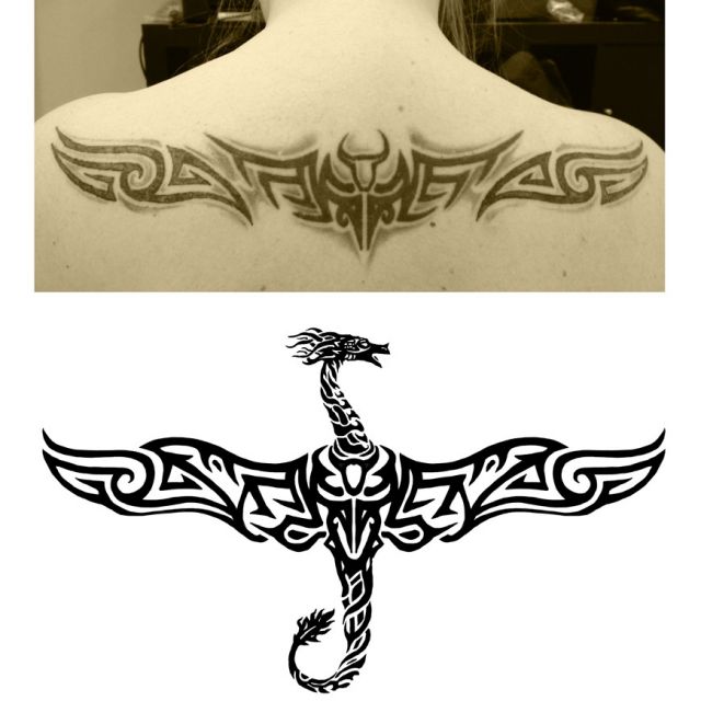 Tattoo Celtic Dragon ()   
