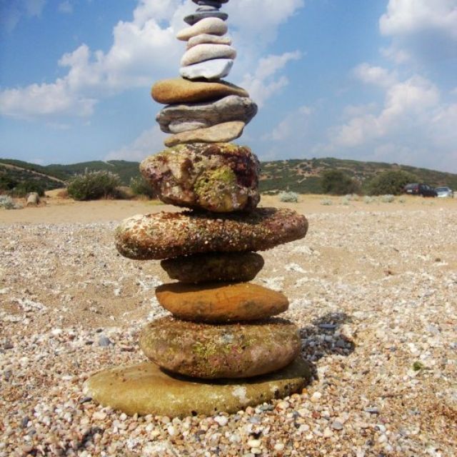 Rock Balancing photosession