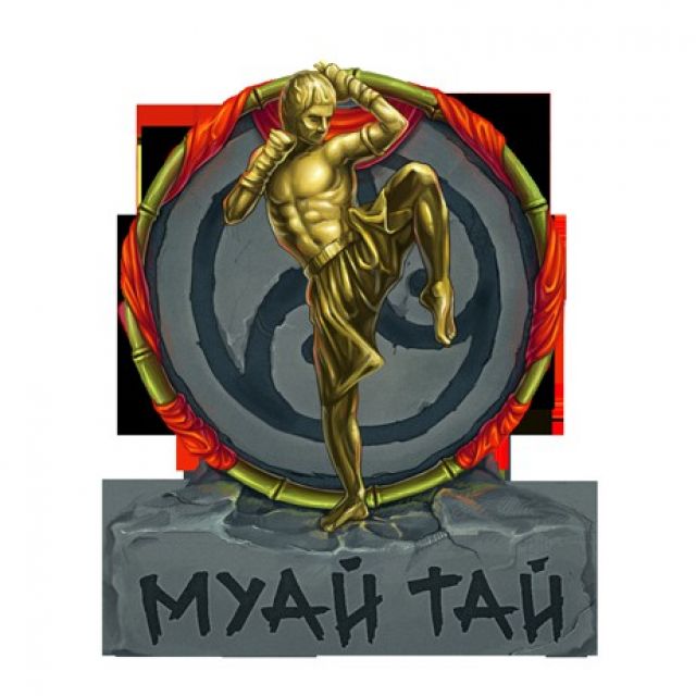 Логотип игры Тайский бокс