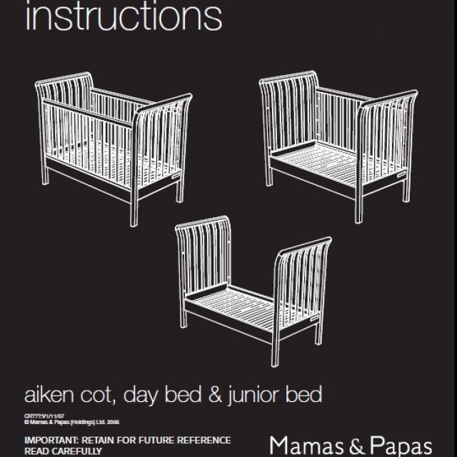 Mamas&Papas Instructions