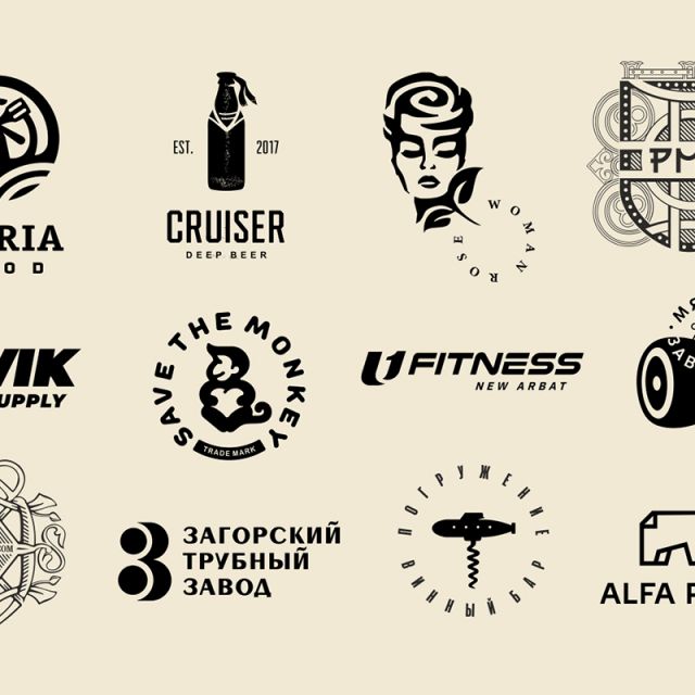 коллекция логотипов