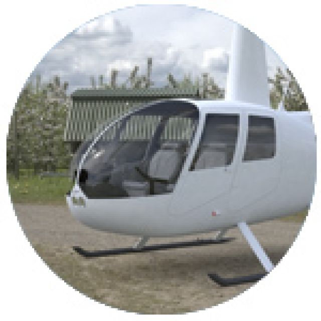 3D model - Robinson R44
