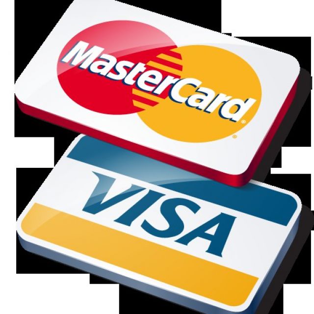   VISA  MasterCard