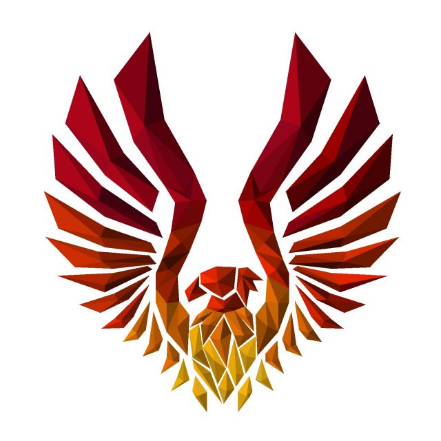 Phoenix low poly