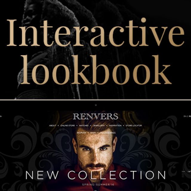 Interactive Lookbook for Renvers