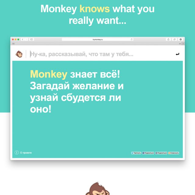 "The Monkey knows everything" project