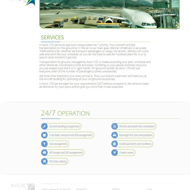  Avior Ltd_Services