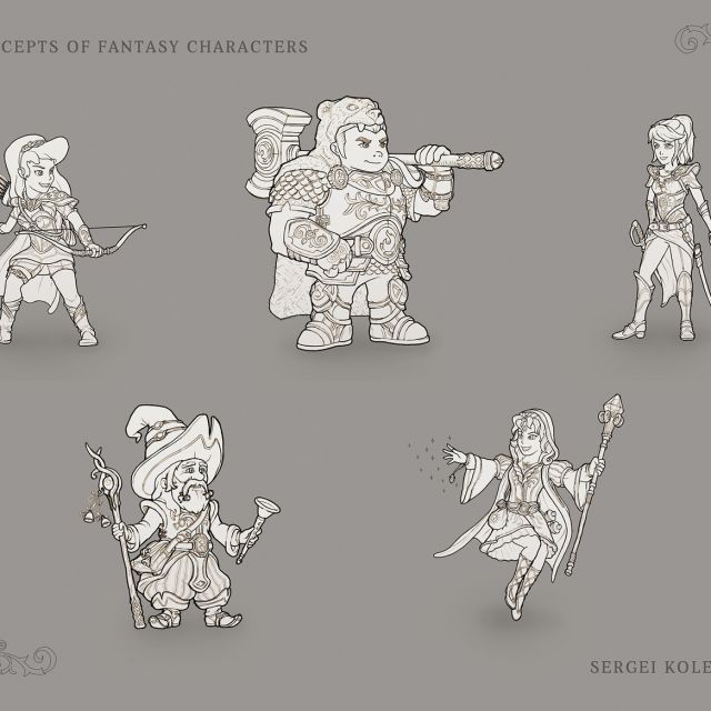 Fantasy characters