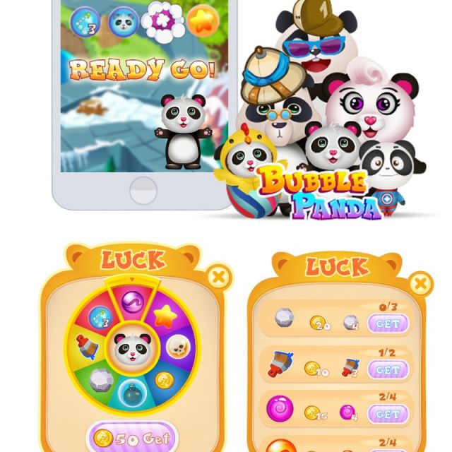 Bubble Panda the game 