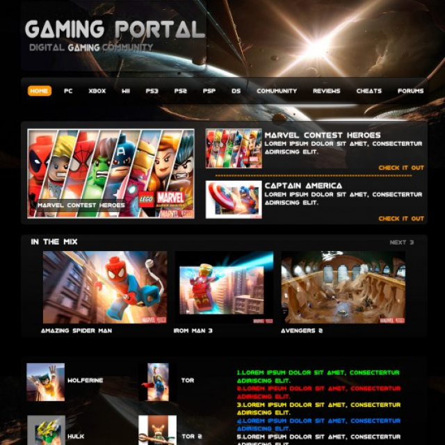 Gaming Portal