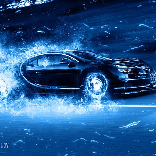 Bugatti Veyron Ice