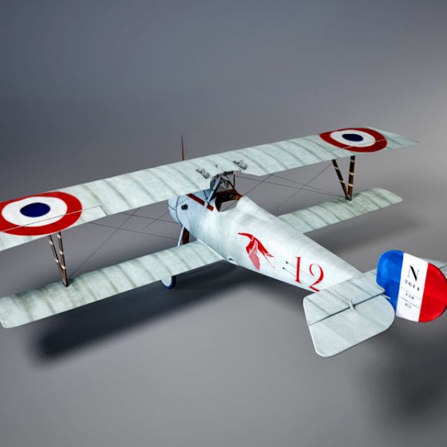 Airplane Nieuport type 17c-1