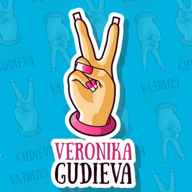 Logo "Veronika Gudieva"