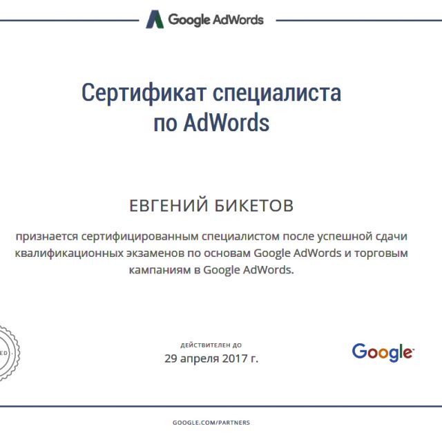 Google     AdWords