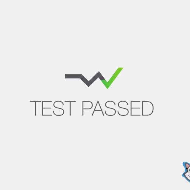    Test passed