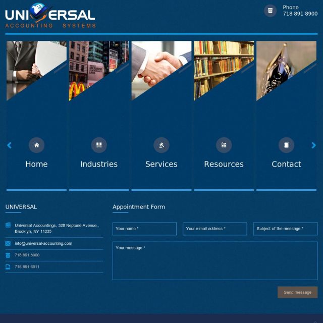 Universal -     Universal Accounting Sys