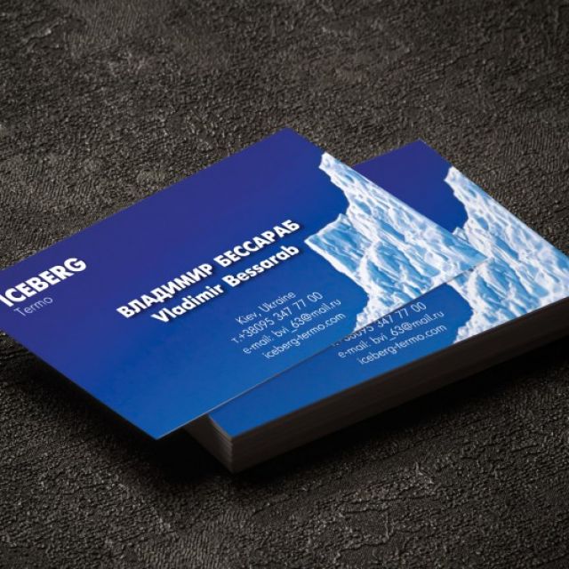 Iceberg (business card)