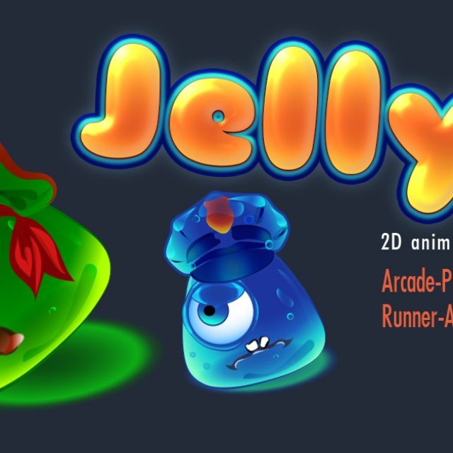 2D Anim Jelly Pack (32 characters)