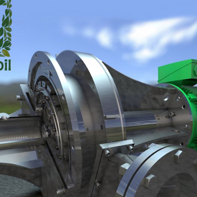 Module WiseSoil Biogas Pump 3D Animation