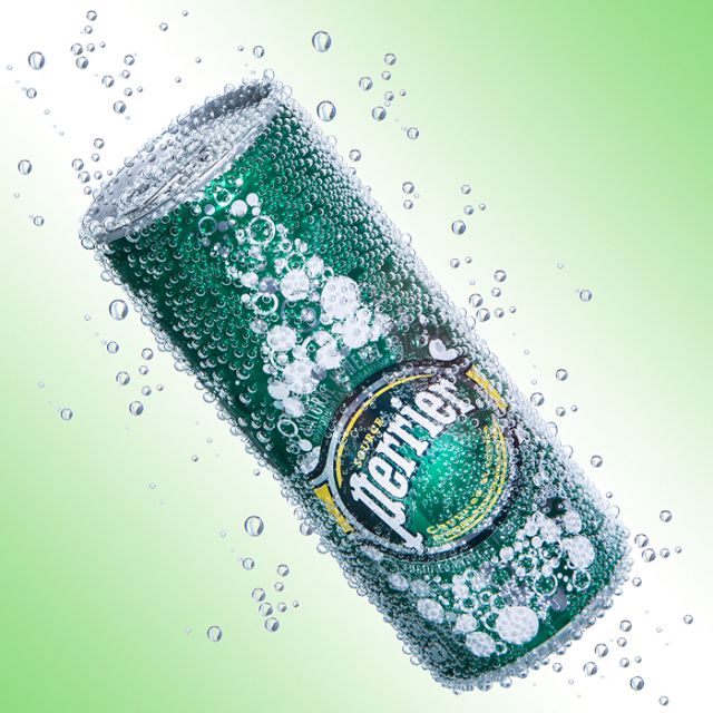 PERRIER Sparkling Natural Mineral Water /  