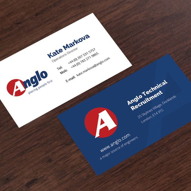 Anglo - Business card