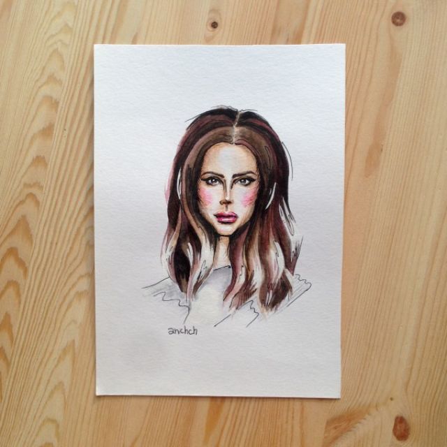 Lana Del Rey (art portrait)