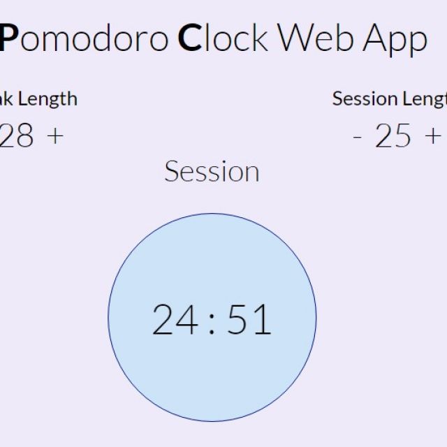 Poromodoro clock