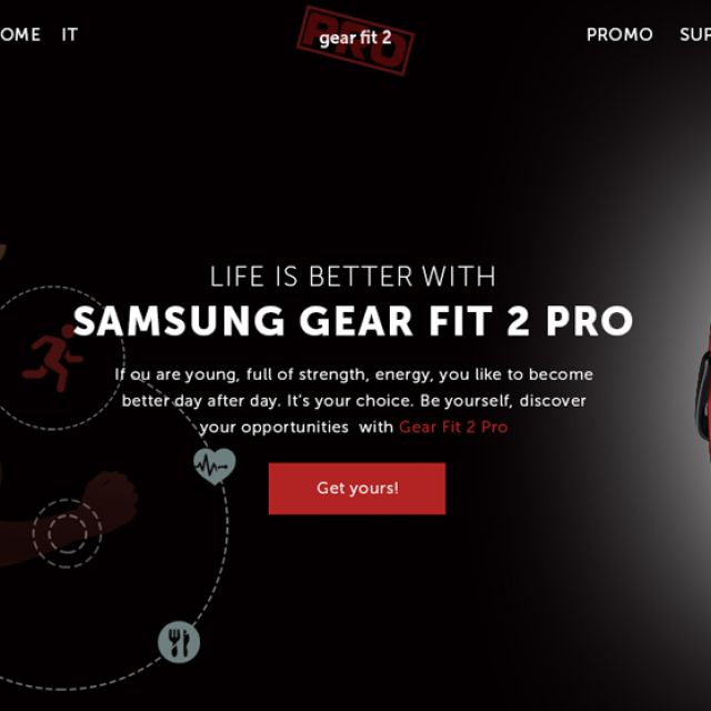 Samsung GEAR Fit 2 Pro