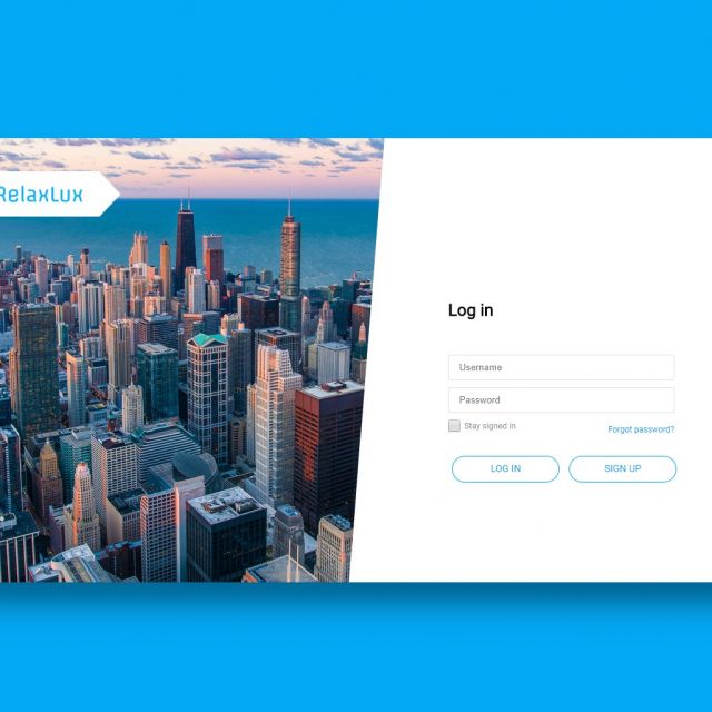 RelaxLux Log In