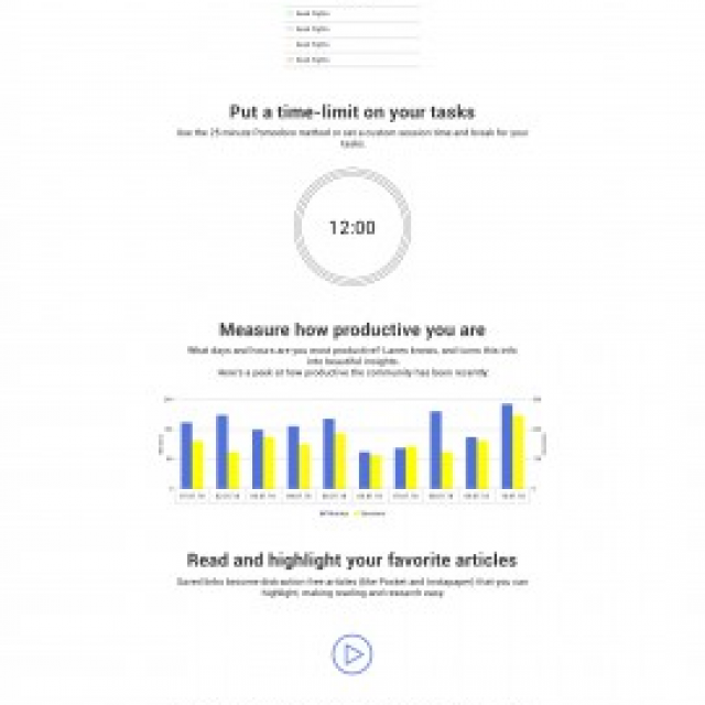 Landing page planner