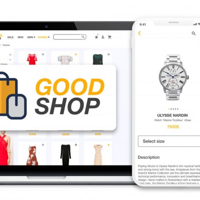Internet-shop "GOOD SHOP" WEB+IOS