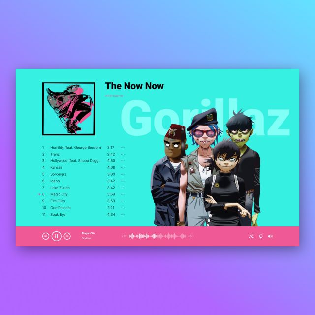 Music Player Concept