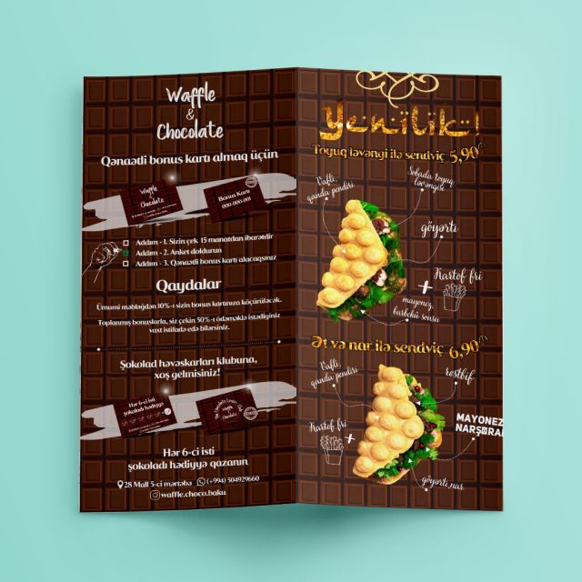 Menu design